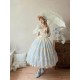 Miss Point Point Garden Embroidered 6-Tier Skirt(Reservation/3 Colours/Full Payment Without Shipping)